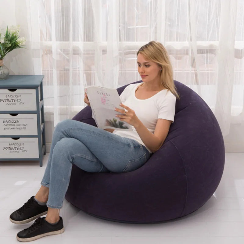 Evora© Opblaasbare Luie Zitstoel