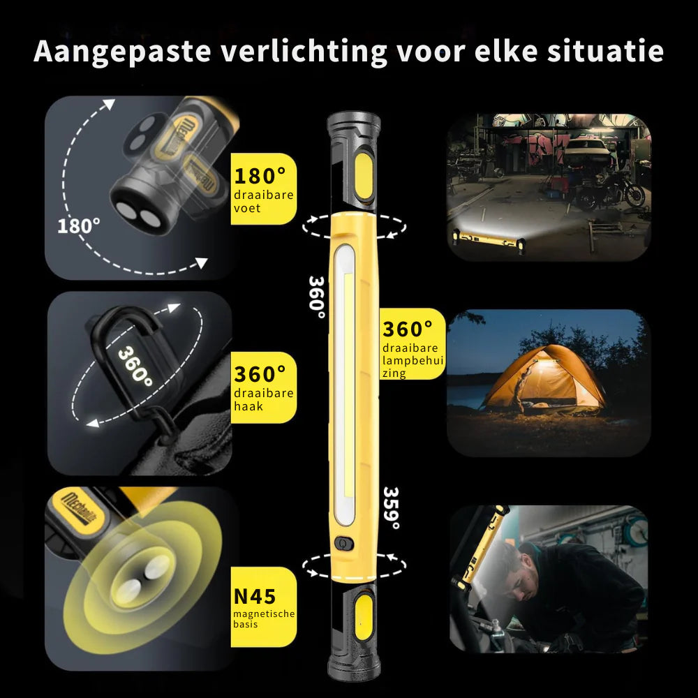 Evora™- Pro LED Magnetische Werklamp
